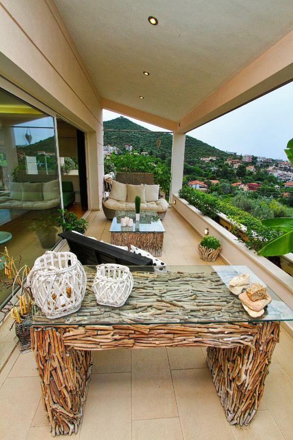 Aerides Luxury Villa Палеон-Цифликион Экстерьер фото